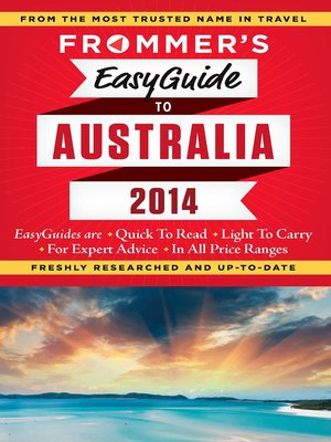cover image of Frommer's EasyGuide to Australia 2014